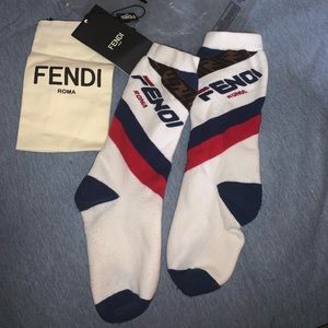 Fendi Roma Socks